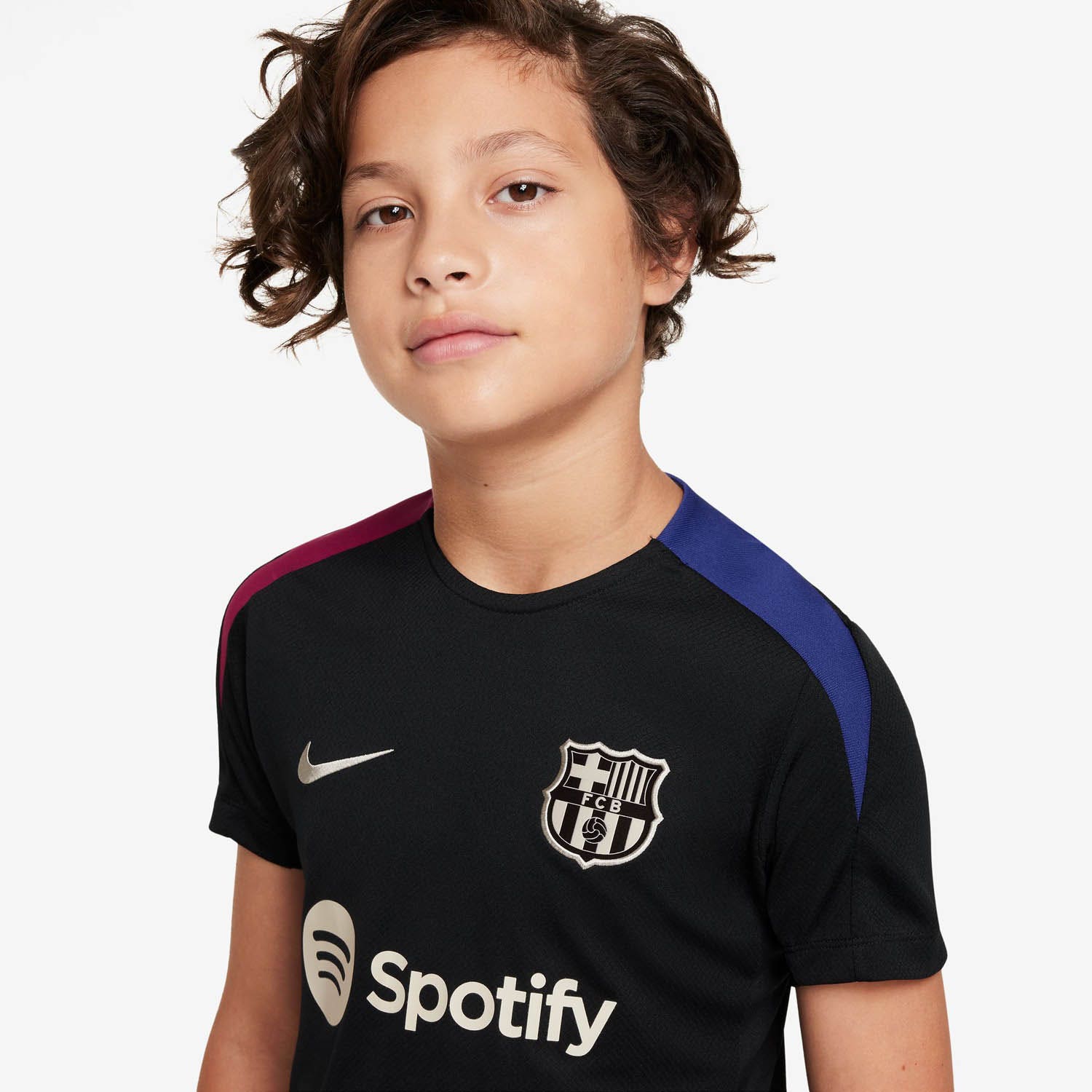Nike  FC Barcelona Strike Trainingsshirt Kids