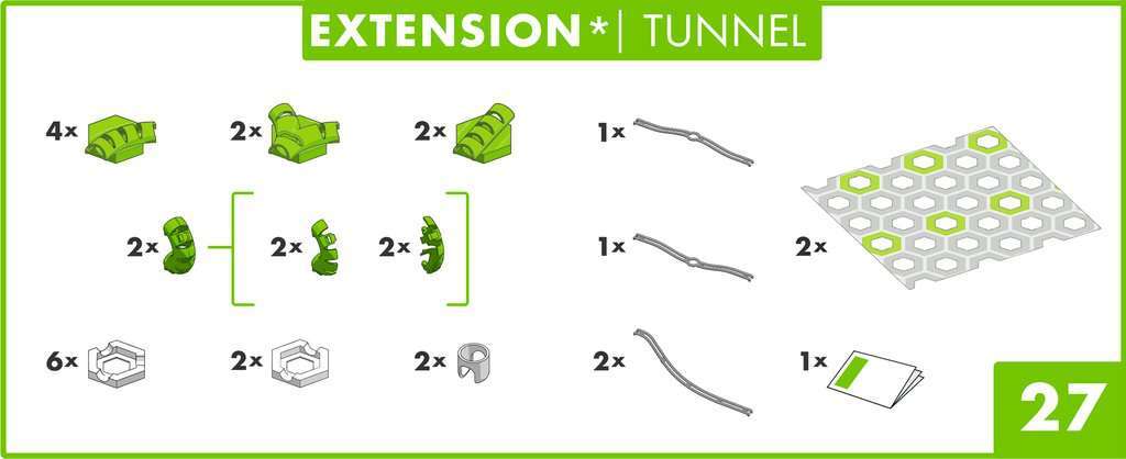 Ravensburger Spiel GraviTrax Extension Tunnel