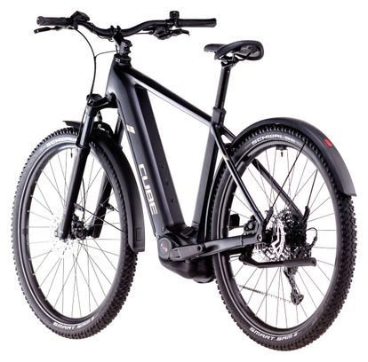 VTC Électrique Cube Nuride Hybrid Pro 800 Allroad Shimano Cues 10V 800 Wh 29'' Noir 2025