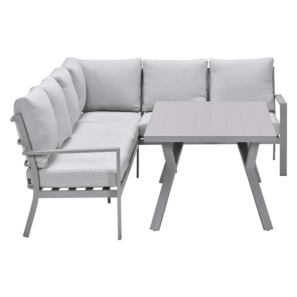 Garden Impressions Senja lounge dining set 3-delig rechts -valley sand