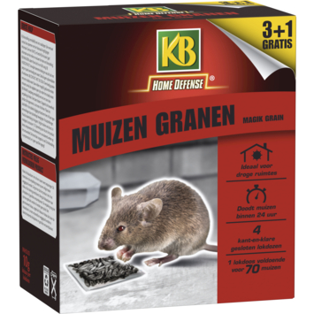 KB muizen granen lokstation 4st