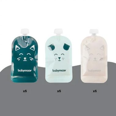Robot Cuiseur Nutribaby(+) White + Sac Reutilisables X 15 Babymoov