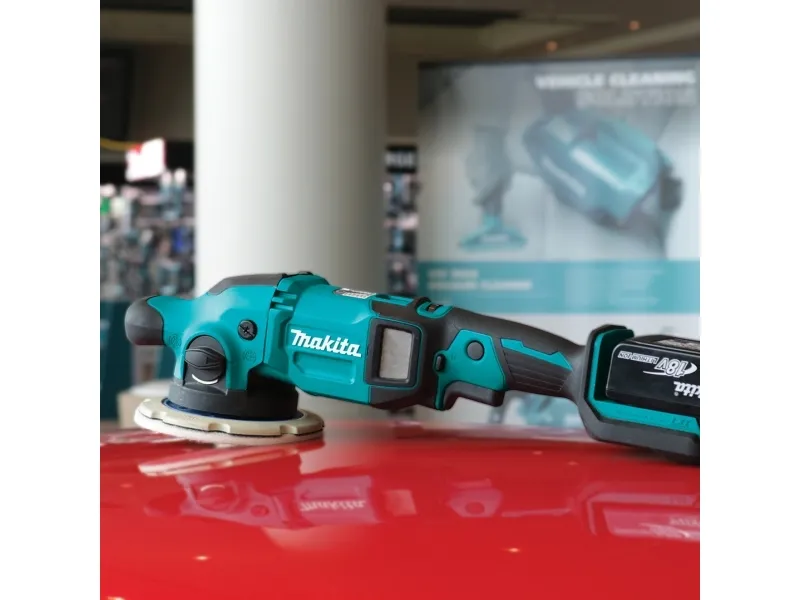 Makita DPO600Z - Tilfældig kredsløbspolerer - ledningfri - 150 mm - intet batteri - 18 V - SOLO