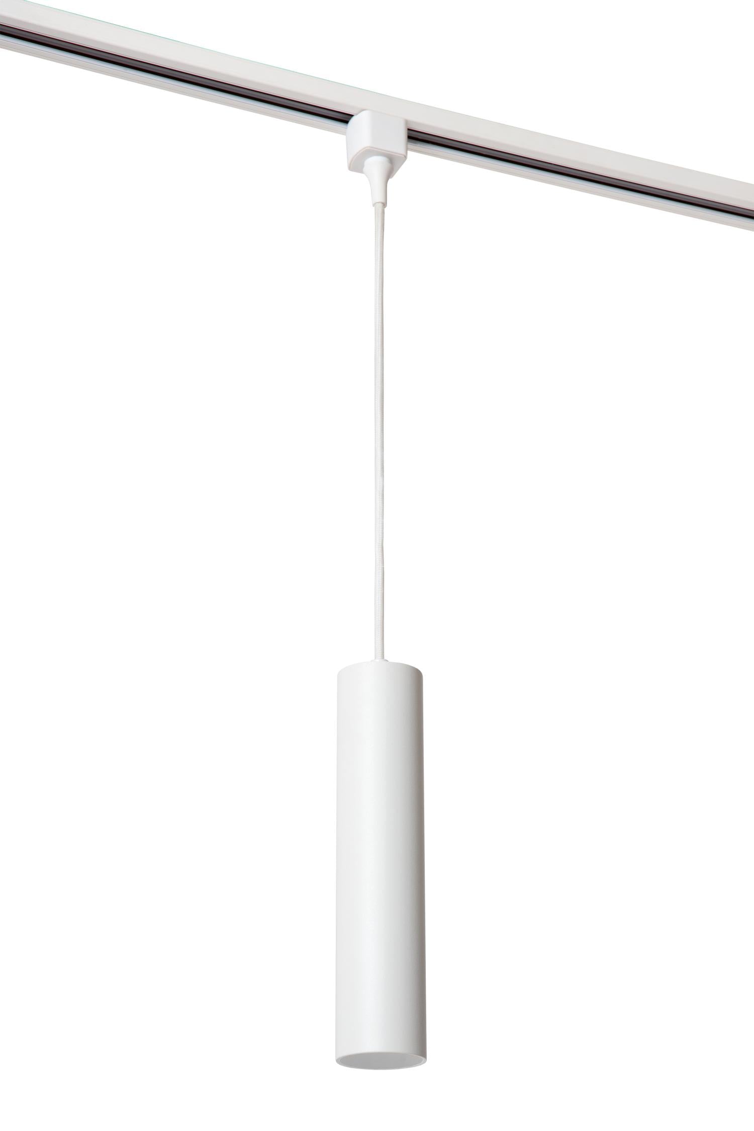 Track Floris 1-fase rail hanglamp wit