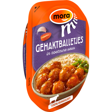 Mora Gehaktballetjes in Zoetzure Saus 160 g