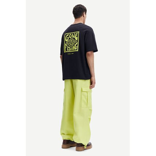 Samsøe Samsøe Gone Fishing U T-shirt, Sort, S
