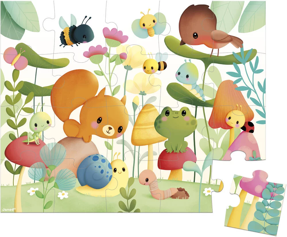 PUZZLE LES COMPAGNONS DU JARDIN - 20 PIECES