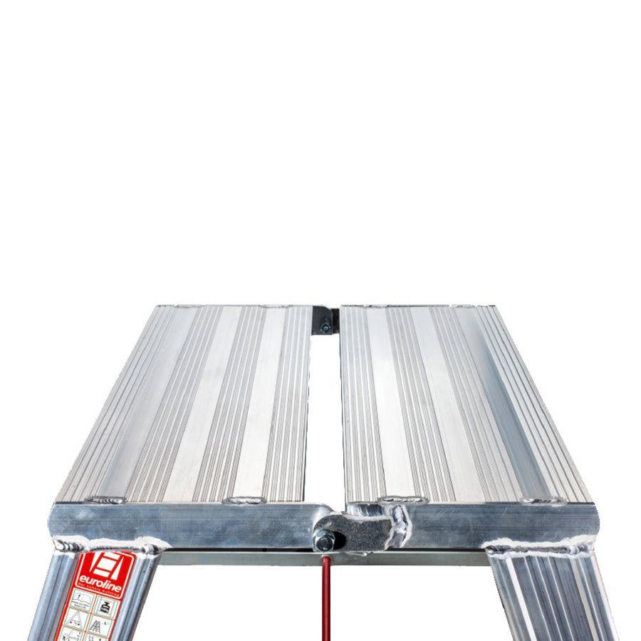 Euroline Premium 30581 Brede trapladder 2x2 treden