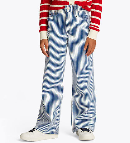 Tommy Hilfiger Jeans - Striped Denim - Blau/Weiß