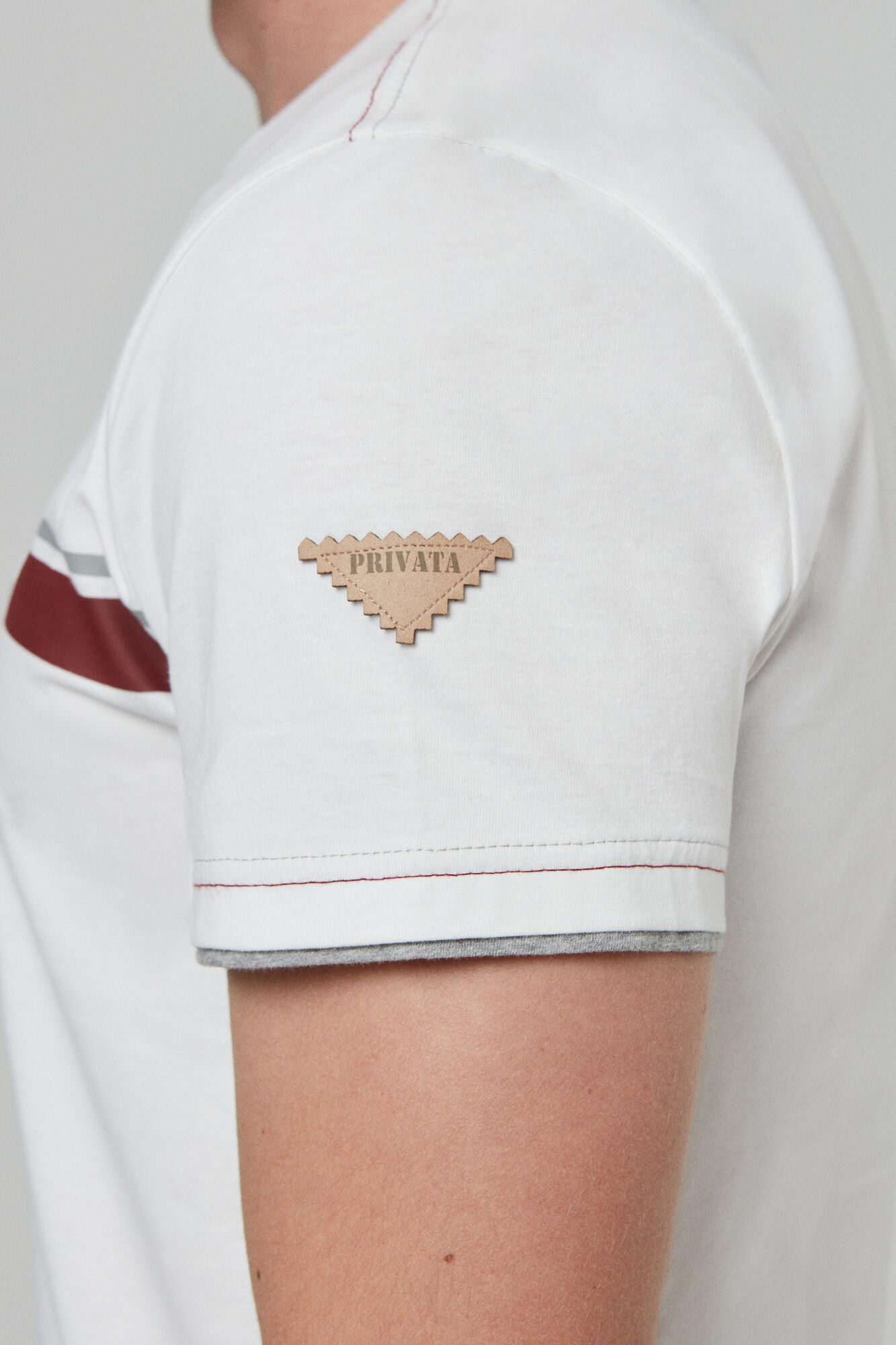 Camiseta branca de motoqueiro particular - Branca