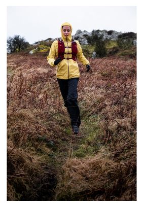 Pantalon de Trail Femme Imperméable Kiprun Noir