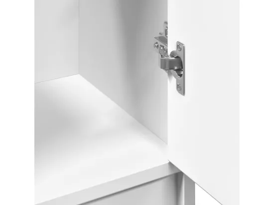 Armoire de lavabo blanc 63x29x55 cm bois d'ingénierie