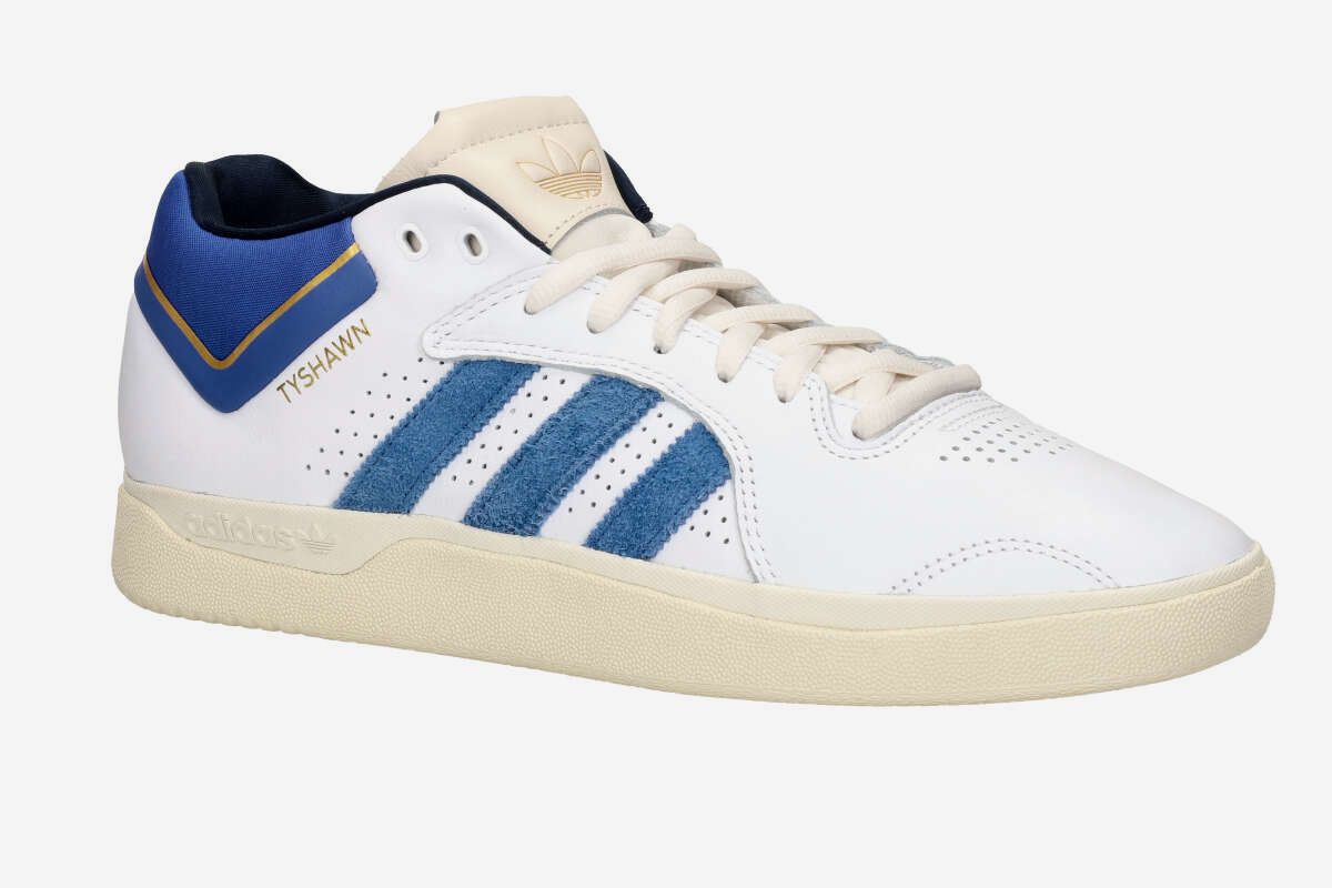adidas Skateboarding Tyshawn Schuh (white custom royal blue)