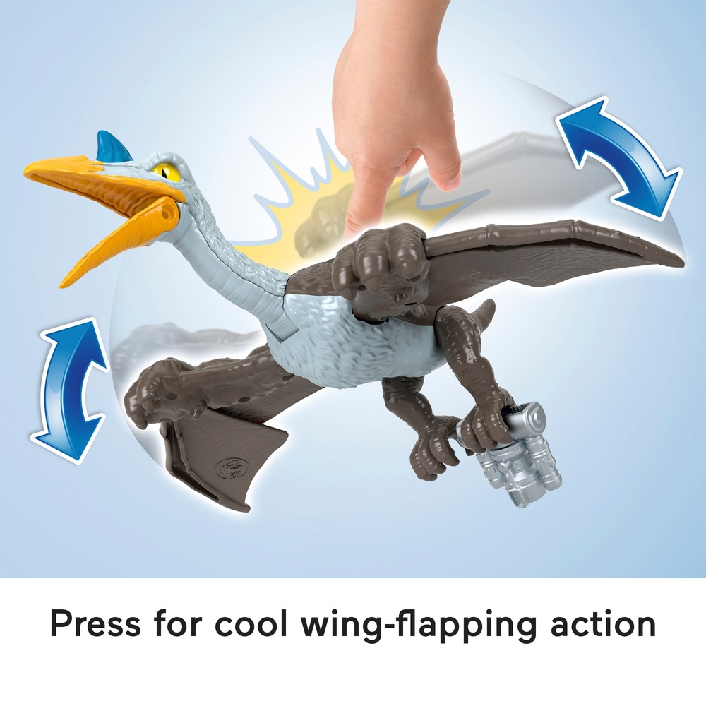 Imaginext Jurassic World Dominion Quetzal Dinosaurier