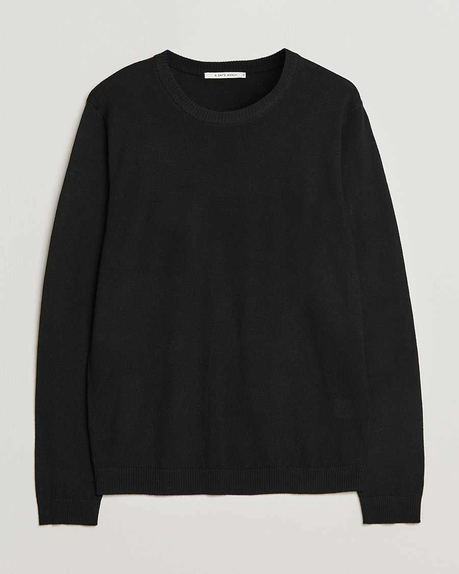 A Day's March Alagón Merino Crew Black