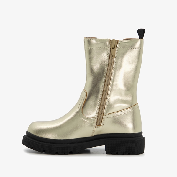 TwoDay metallic meisjes chelsea boots goud