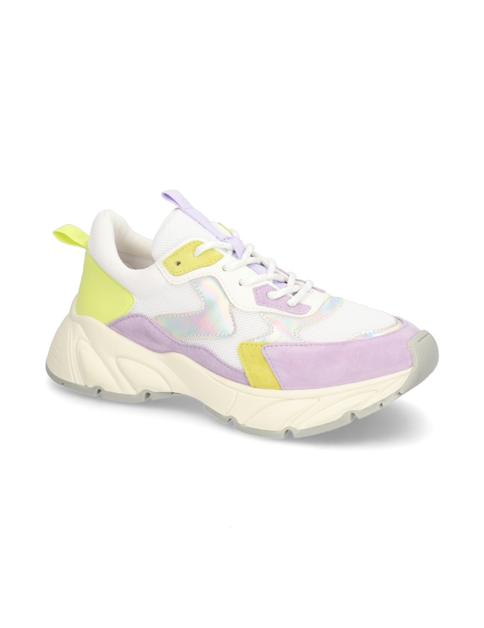 Lederkombination Sneaker