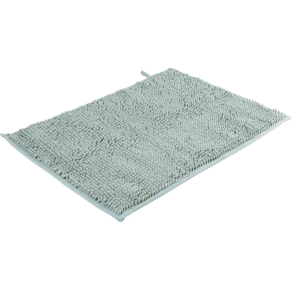 Tapis de bain chenille coloris vert 45x65cm