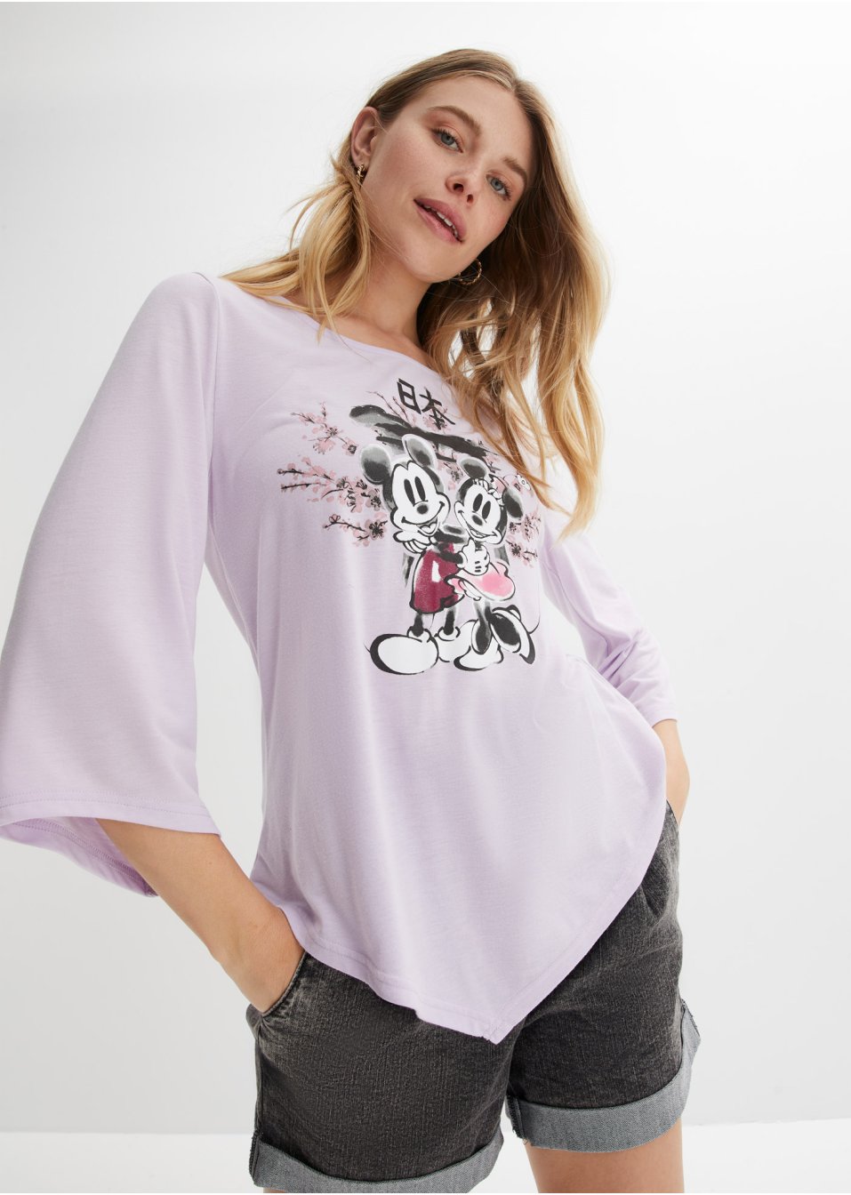 T-shirt à imprimé Mickey Mouse