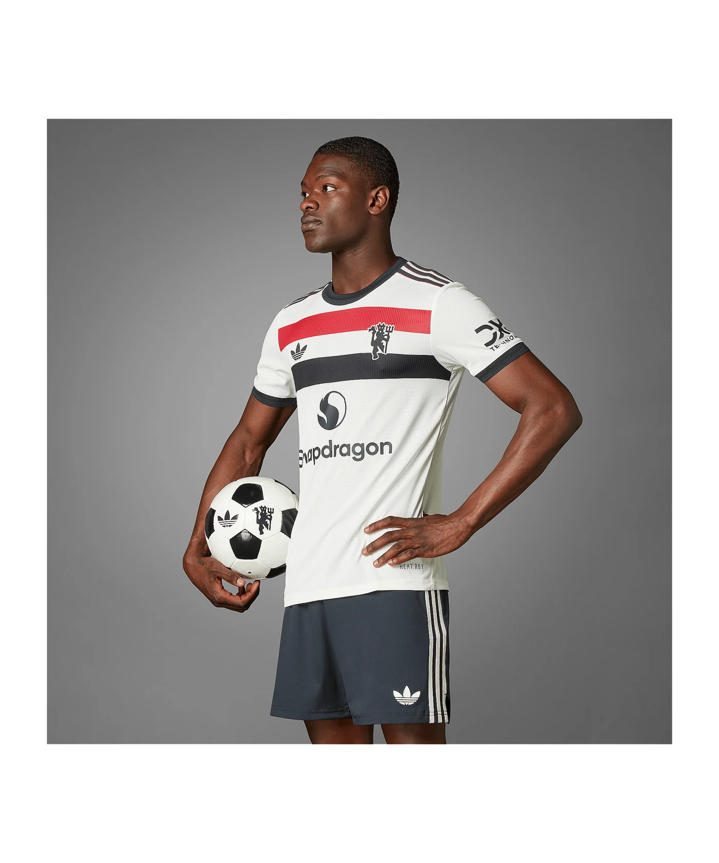 adidas Originals Manchester United Auth Trikot 3rd 2024/2025 Weiss