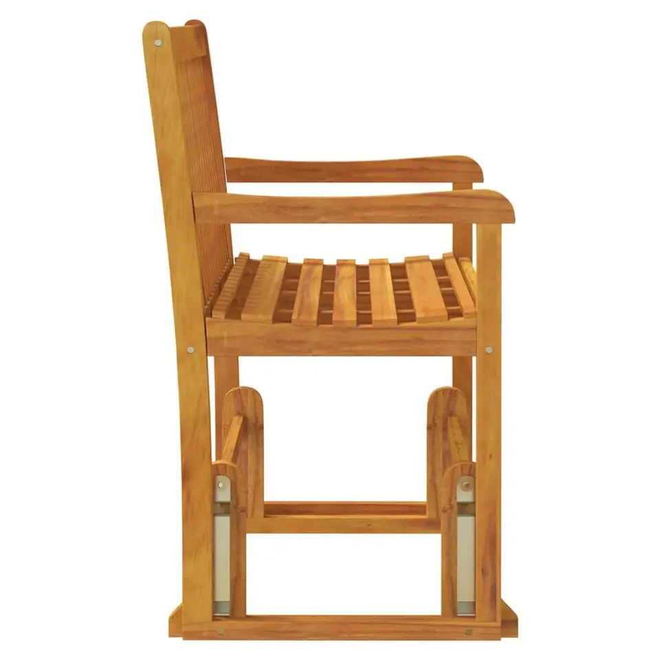 vidaXL - Schommelbank - Bruin - Acaciahout -110 cm