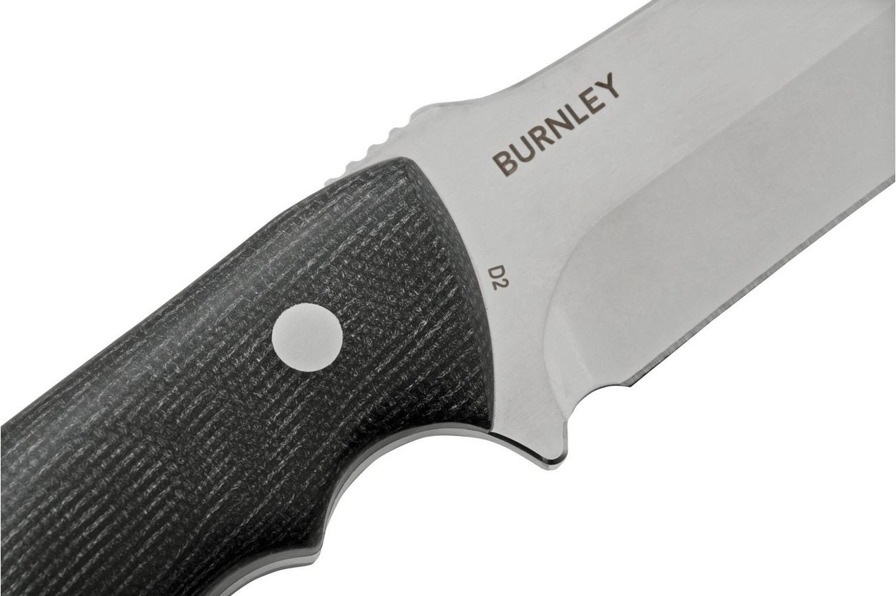 Böker Magnum Collection 2023 02MAG2023, D2, Black Micarta, vaststaand mes, Burnley design