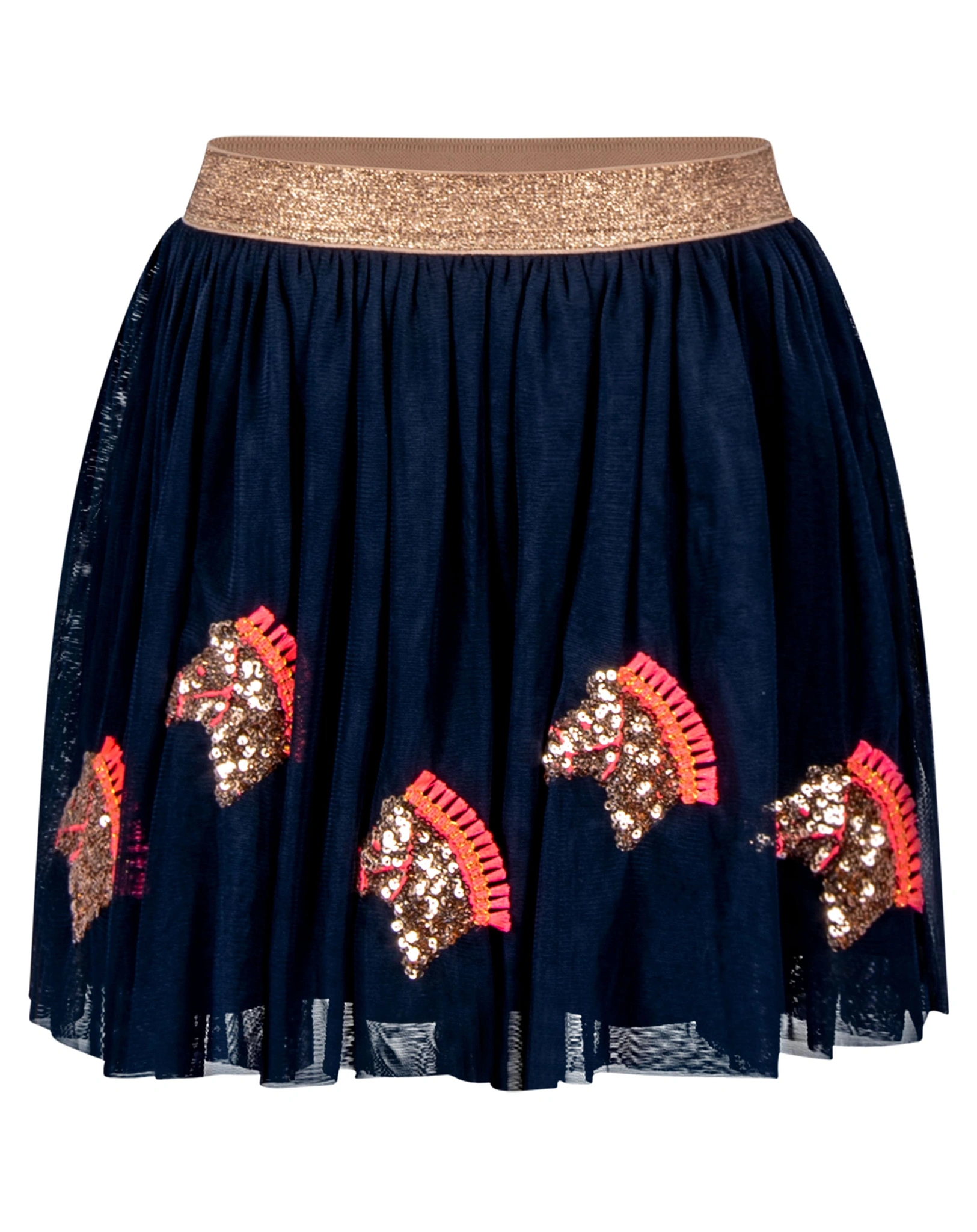 Tüllrock GLITZERPFERD in navy