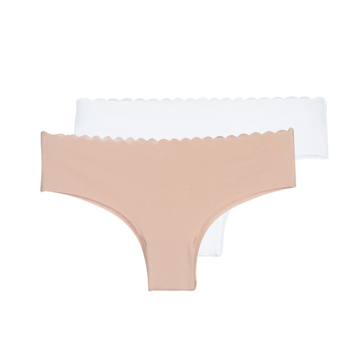 DIM - BODY TOUCH X2 - Beige / Blanc