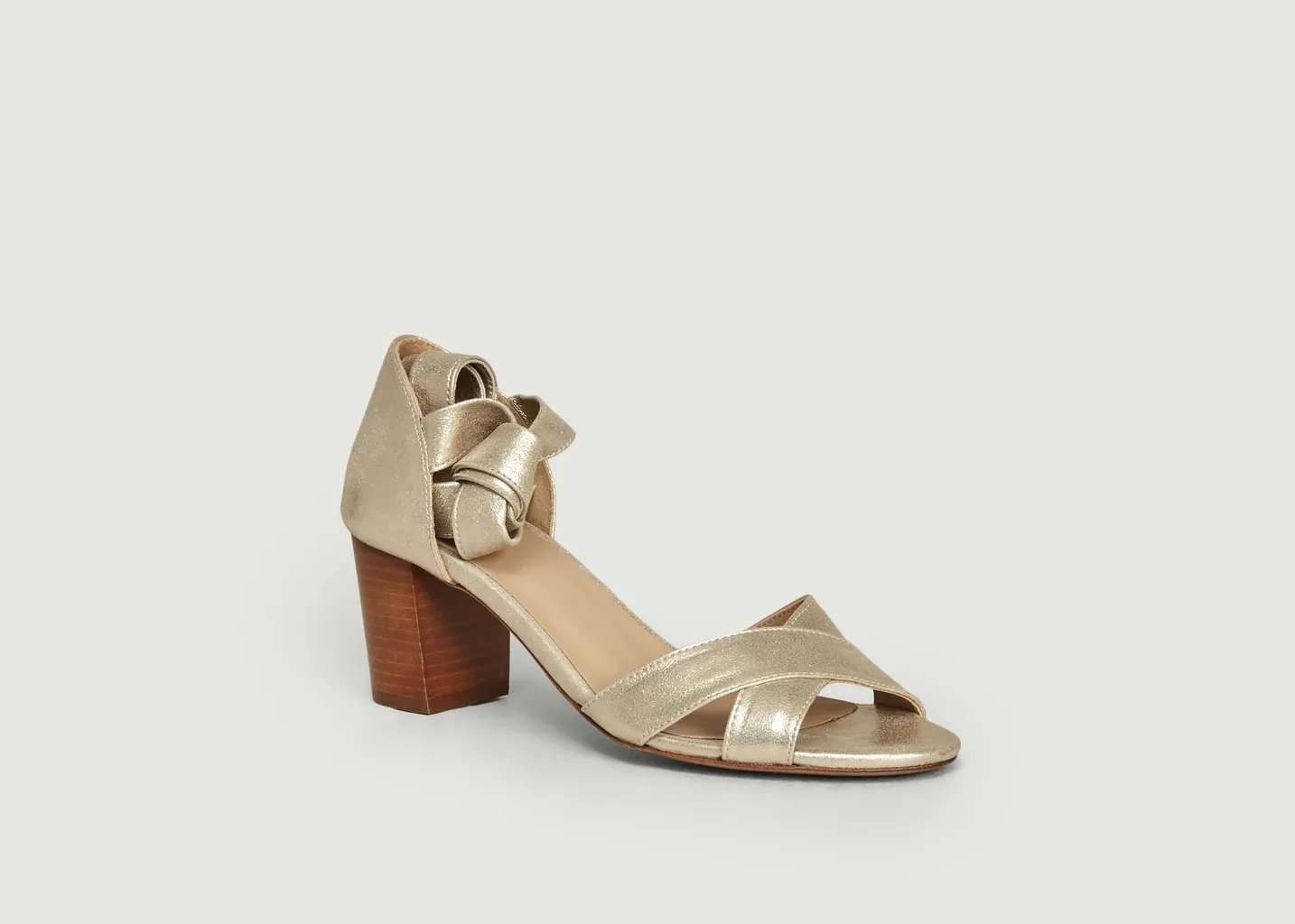 Sandales en cuir La Papillonneuse Bobbies Paris