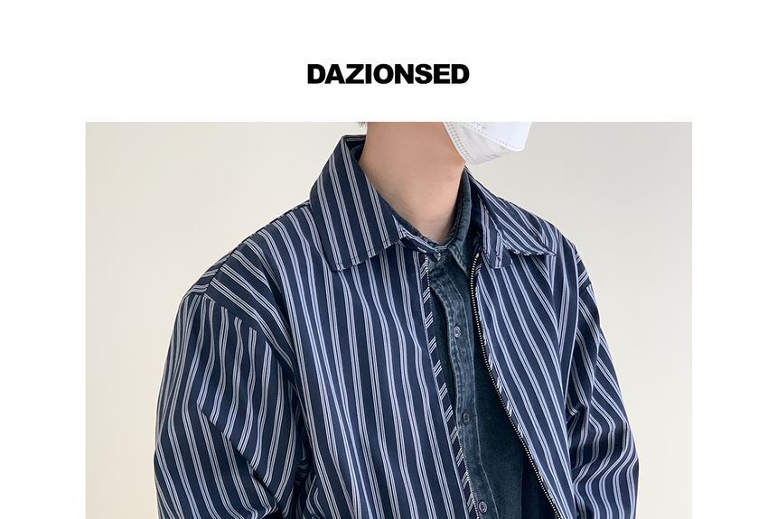 DAZO Studios - Gestreept ritsjack