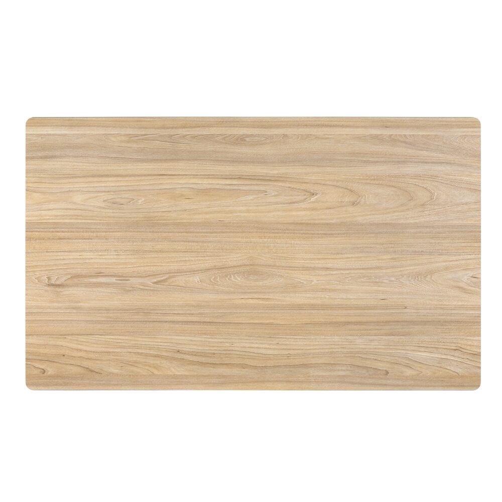 Rechteckige Tischplatte Horizon HPL Braun Marron