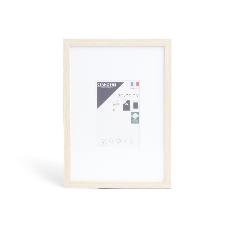 Cadre Wild bois clair 23,5x32,2cm pour photo 20x30cm