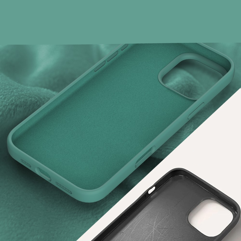 iPhone 16 Pro Max Silikon Case Hülle - Rosa
