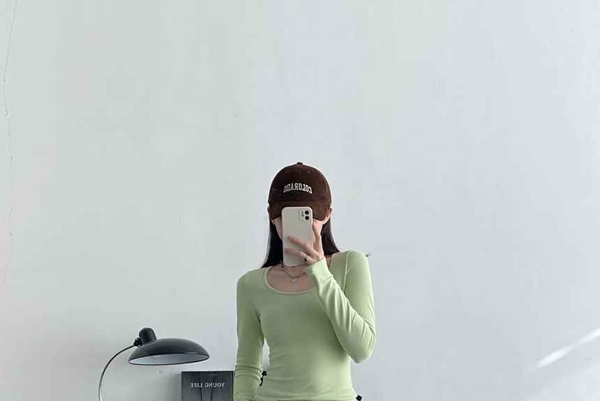 Cossita - Effen fleecegevoerde joggingbroek met elastische taille en wijde pijpen