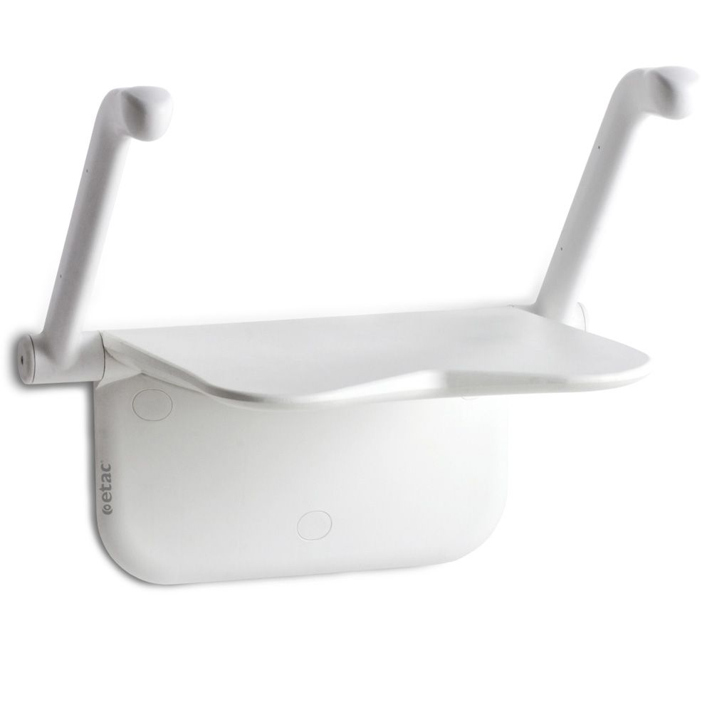 Etac Relax Duschklappsitz mit Armlehnen