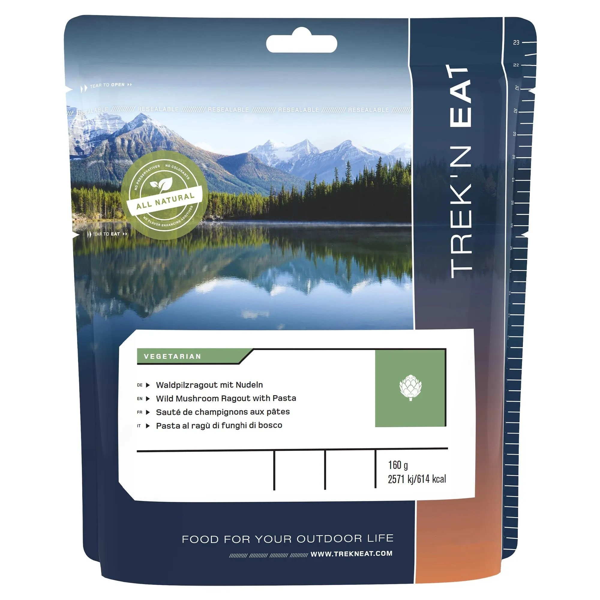 Trek’n Eat -  Waldpilzragout mit Nudeln