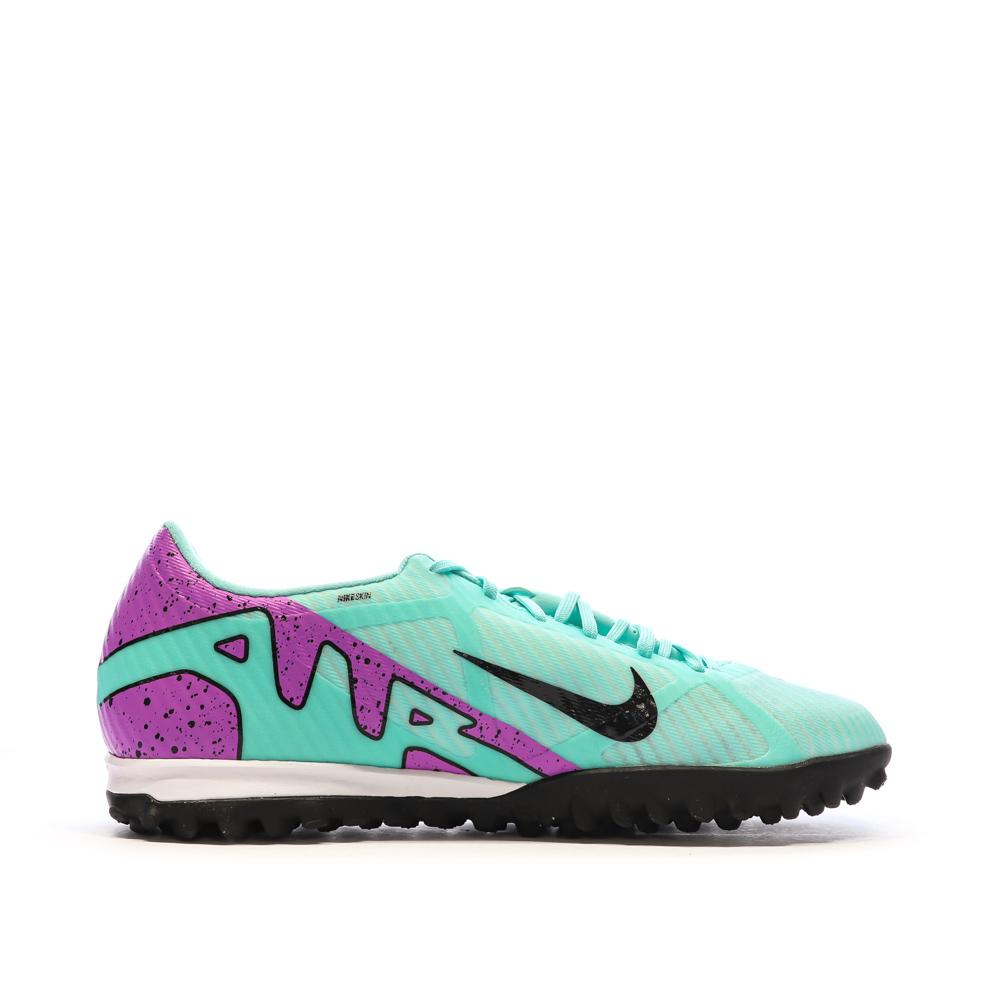 Nike Chaussures de Foot Turquoise Homme Nike Zoom Vapor 15 Academy TF