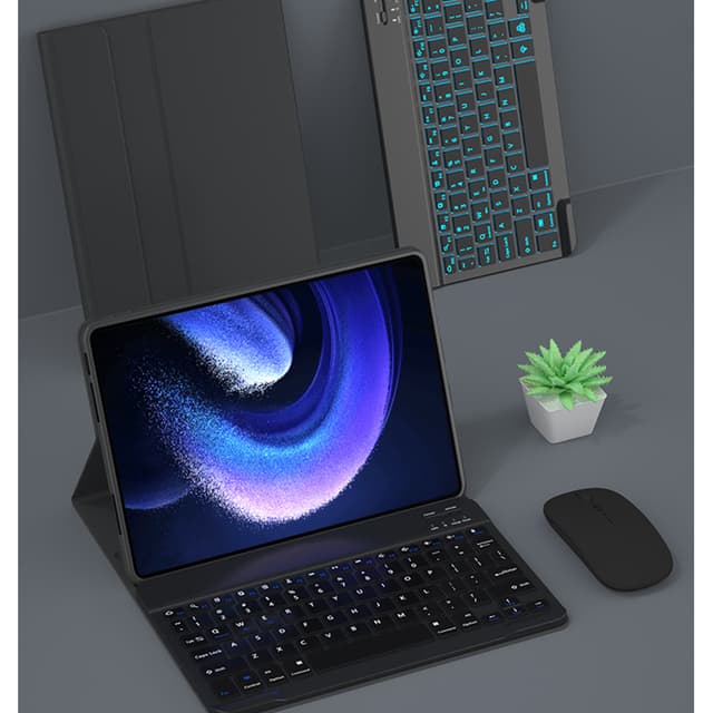 Tastaturcover med mus til Xiaomi Pad 5 Pro 12,4 tommer