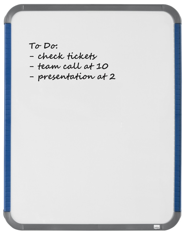 Nobo - Whiteboard Slim Lakeret 28x36cm