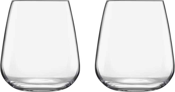 Luigi Bormioli Talismano vandglas 2 stk. klar 45 cl Ø9,1cm H9,9cm Klar