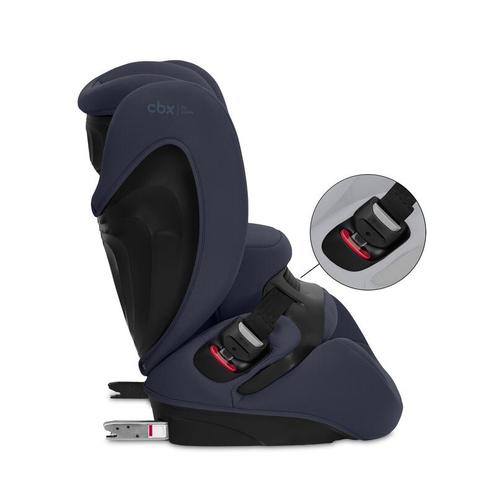 Siège auto Gr. 1/2/3 Pallas B i-Size Blue Moon-Navy Blue - Bleu - CBX BY CYBEX