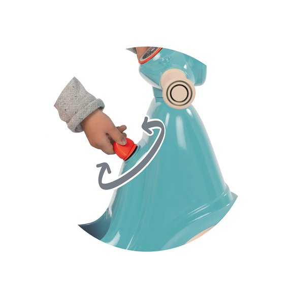 Porteur scooter bleu