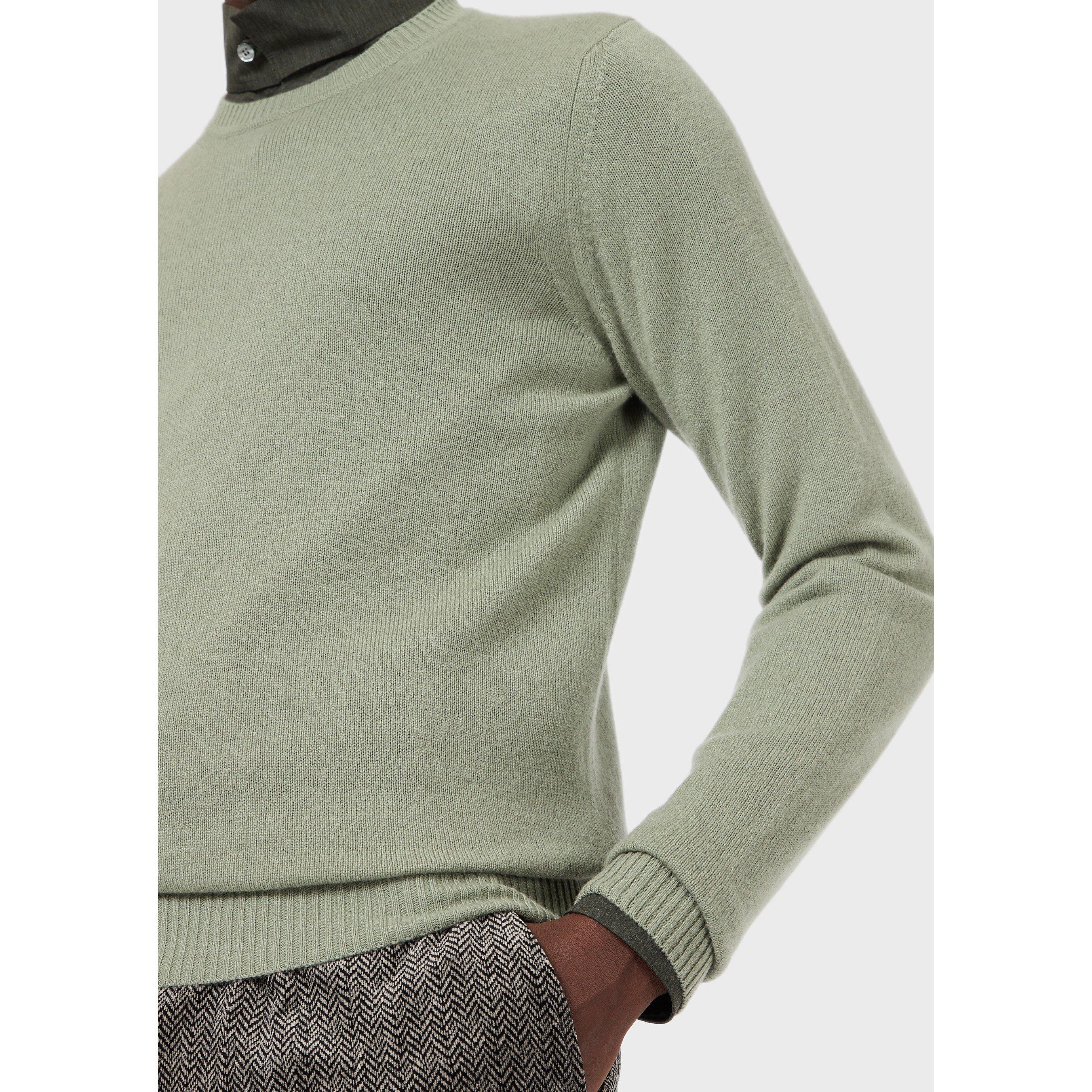 Emporio Armani Crew Neck Knit Top