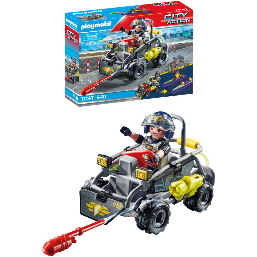 Køb Playmobil® Tactical Unit Multi-Terrain Quad
