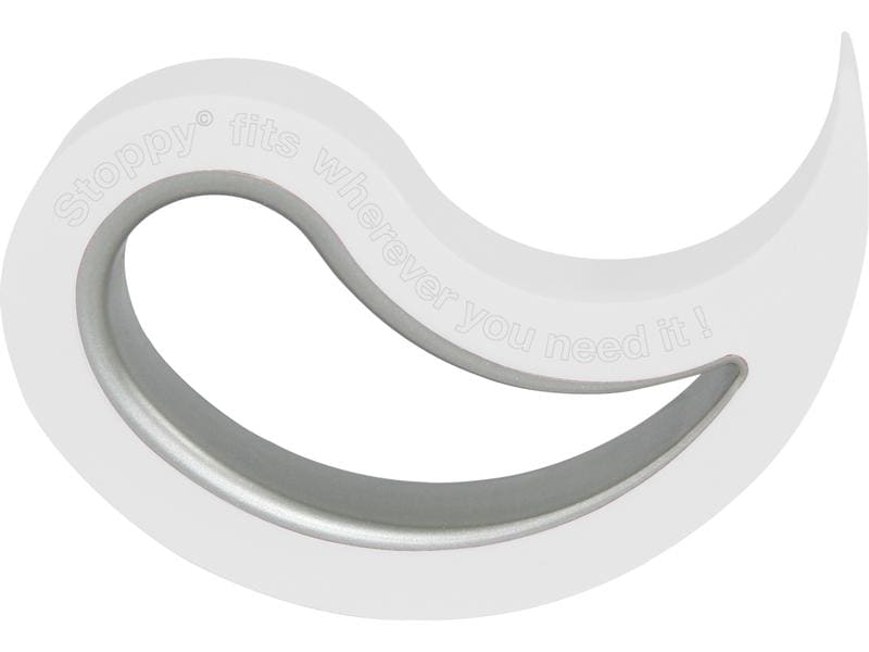 Mediashop Türsicherung 10 x 5.5 x 2 cm, Weiss Tür- und Fensterstopper