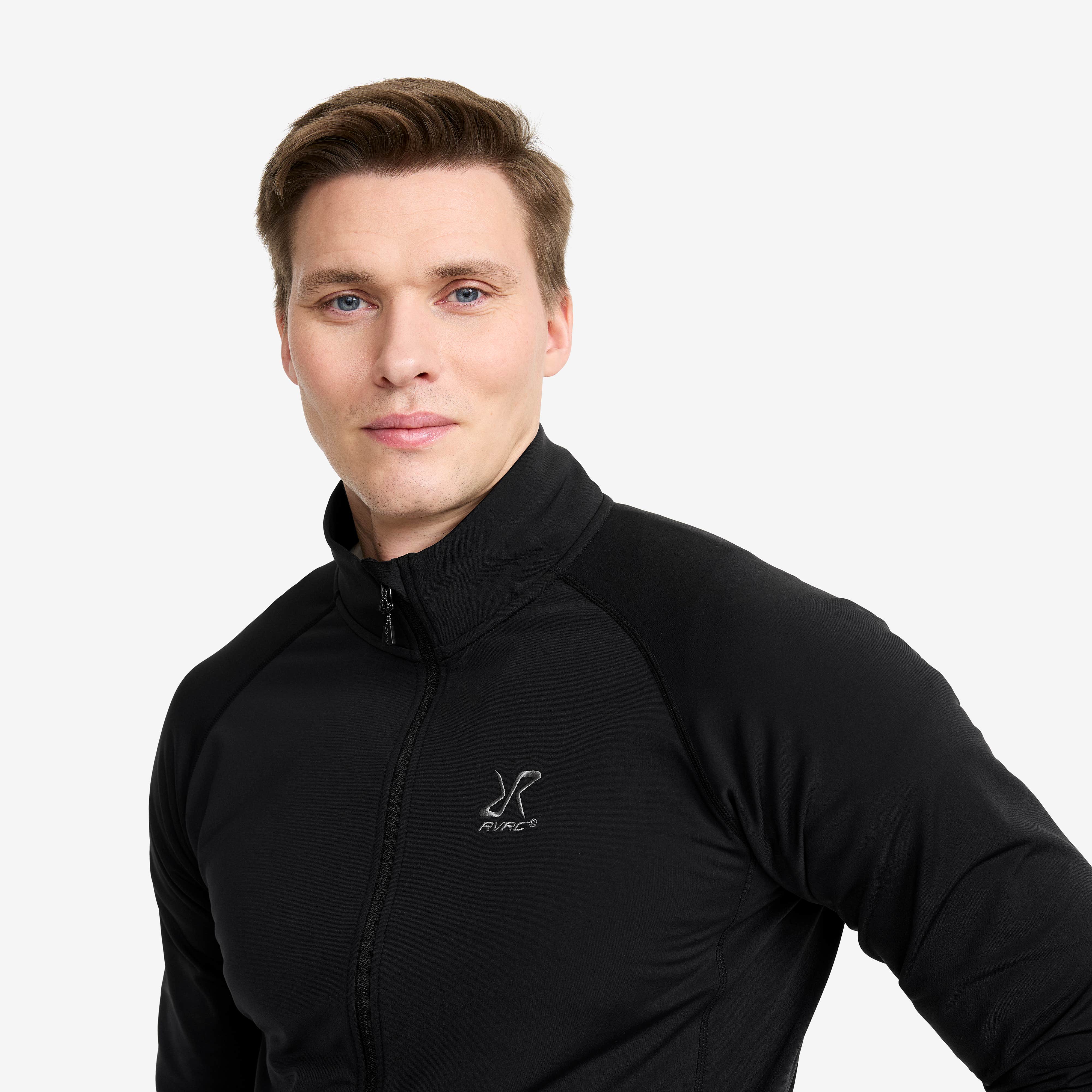 Evolution Light Stretch Fleece Herre Black