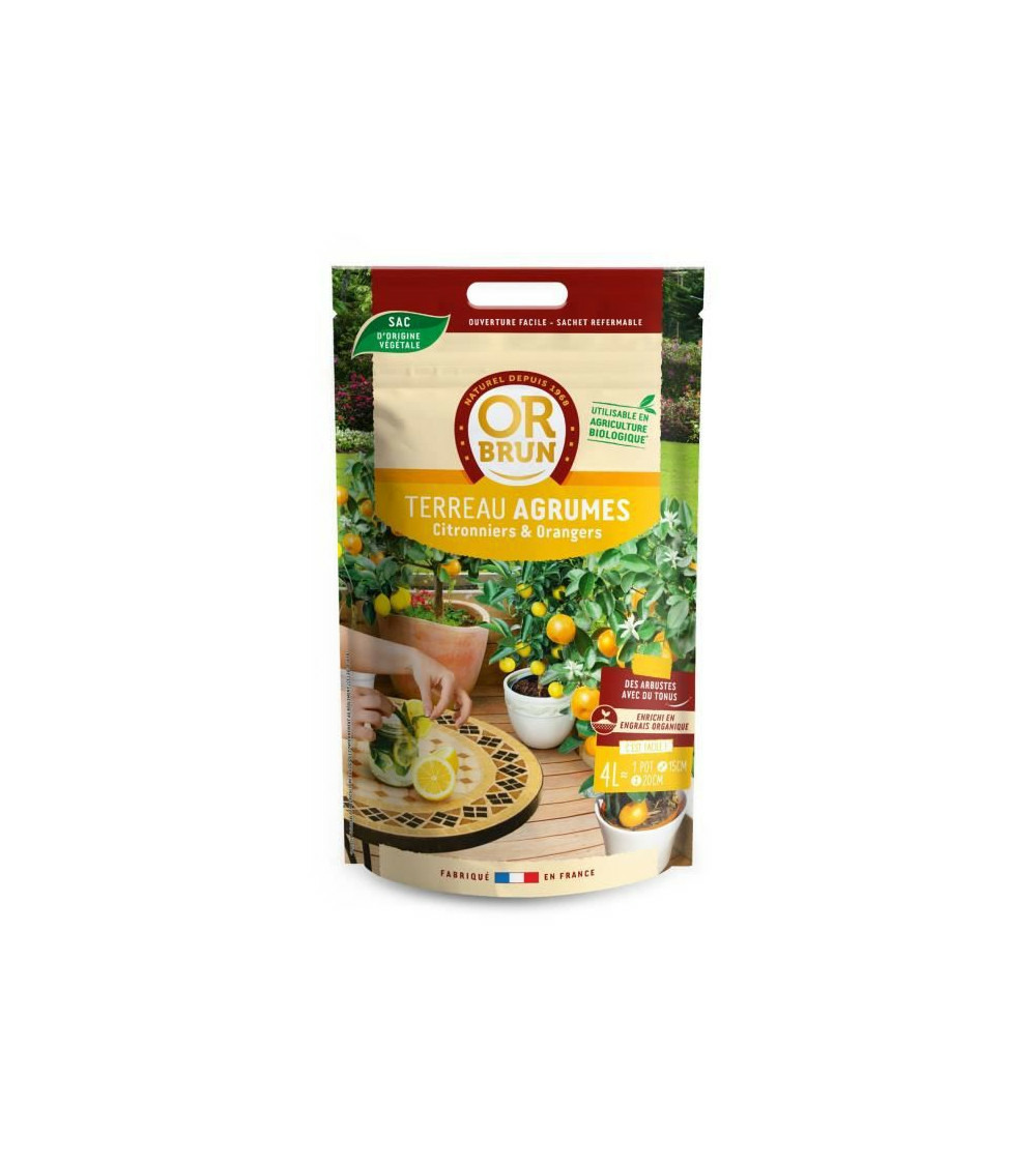 Terreau agrumes 4l