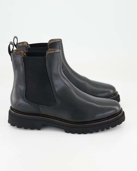 Zahira B-2549 Chelsea Boots in Schwarz