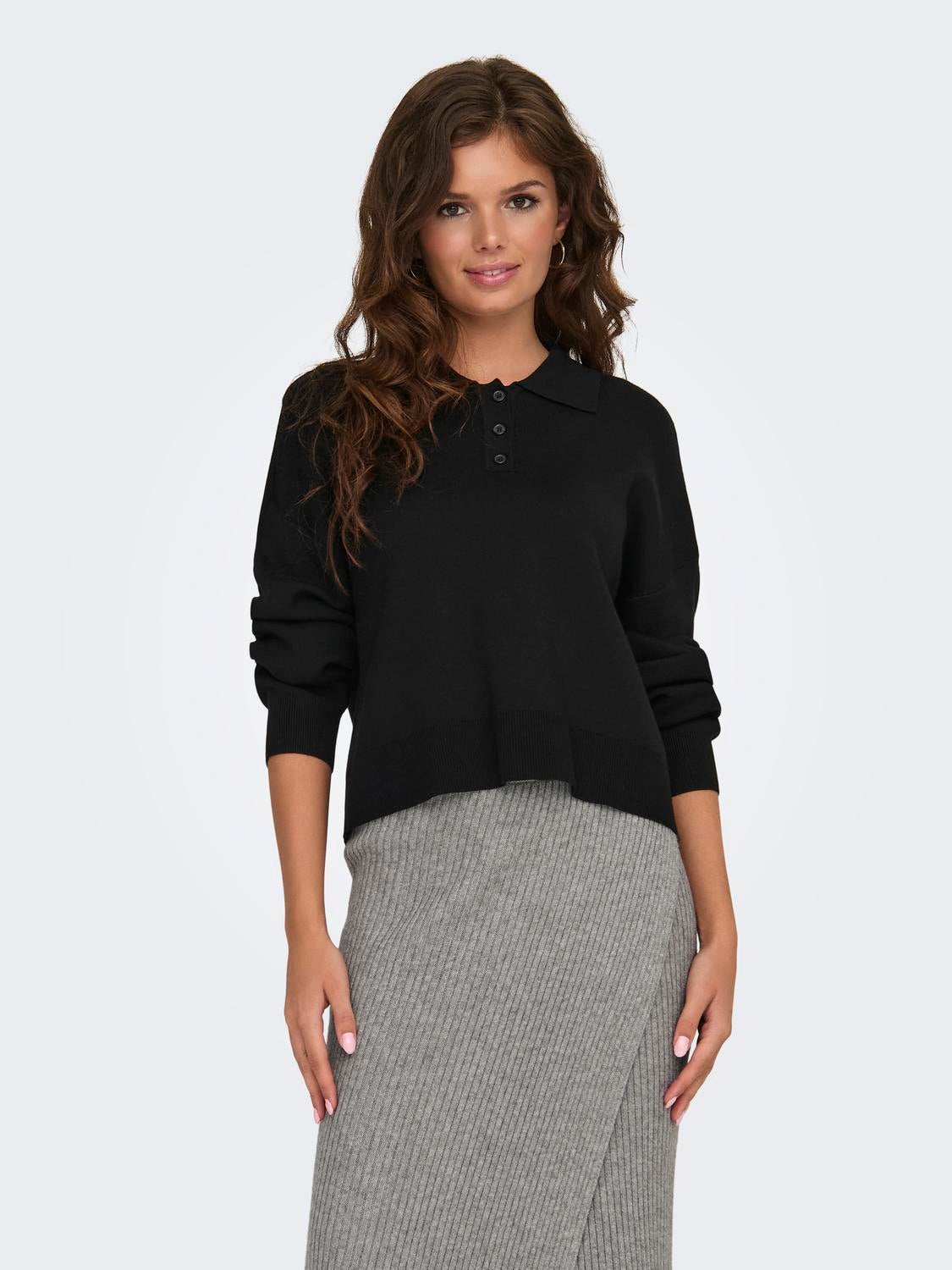 ONLLUCY Polo Black