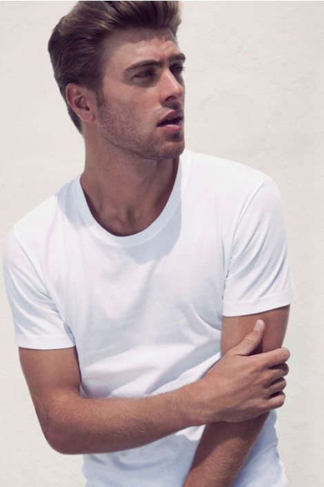 Alan Red witte heren t-shirt